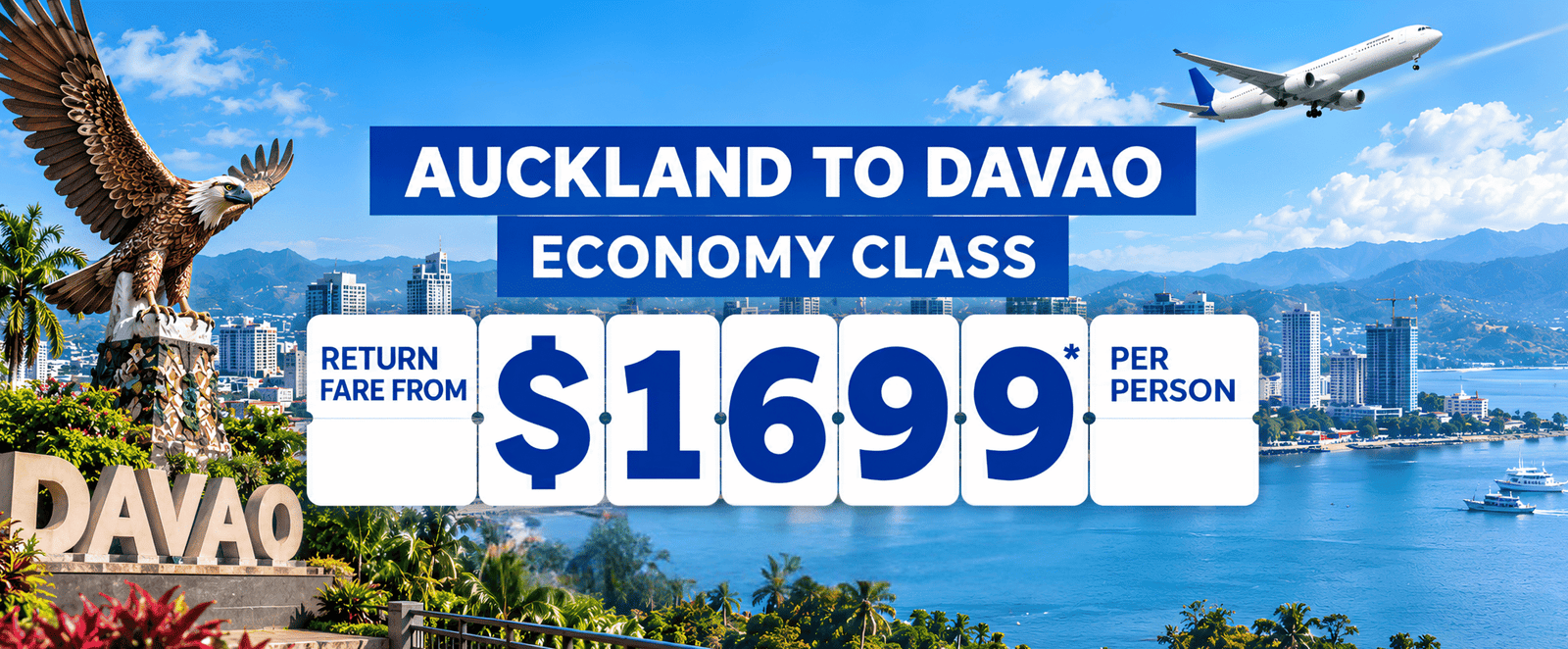 auckland to davao