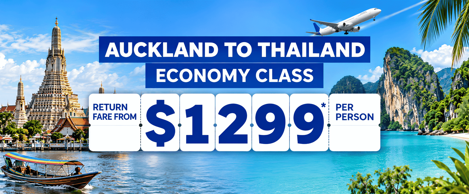 auckland to thailand