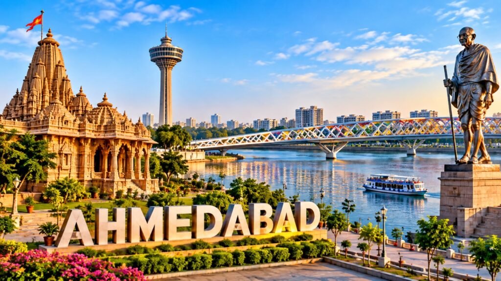 booking flights for amedabad
